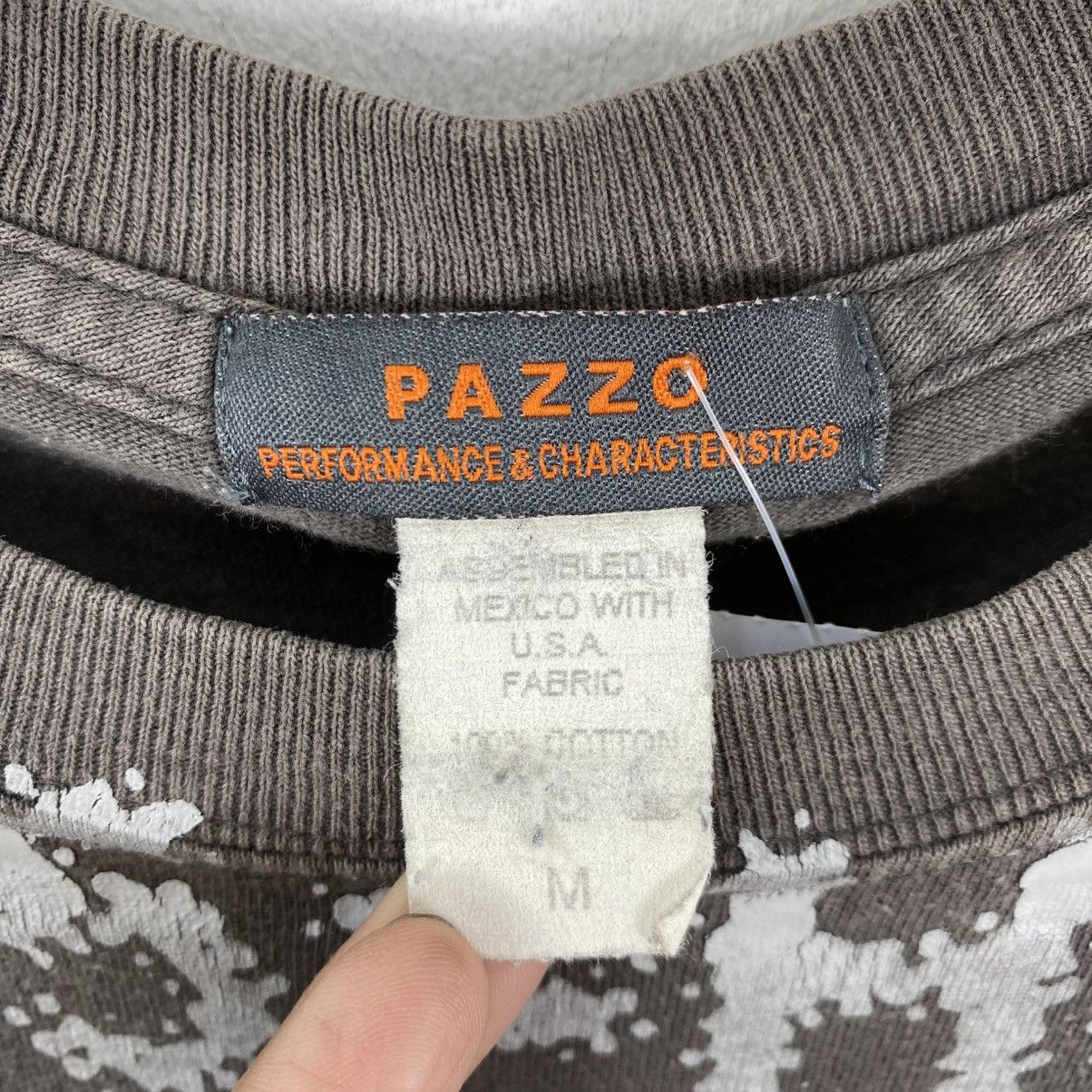 291295=Homme Vtg Pazzo Japanese Streetwear Graphic Tee Grey M 90s Cyber Size US M / EU 48-50 / 2 - 5 Thumbnail