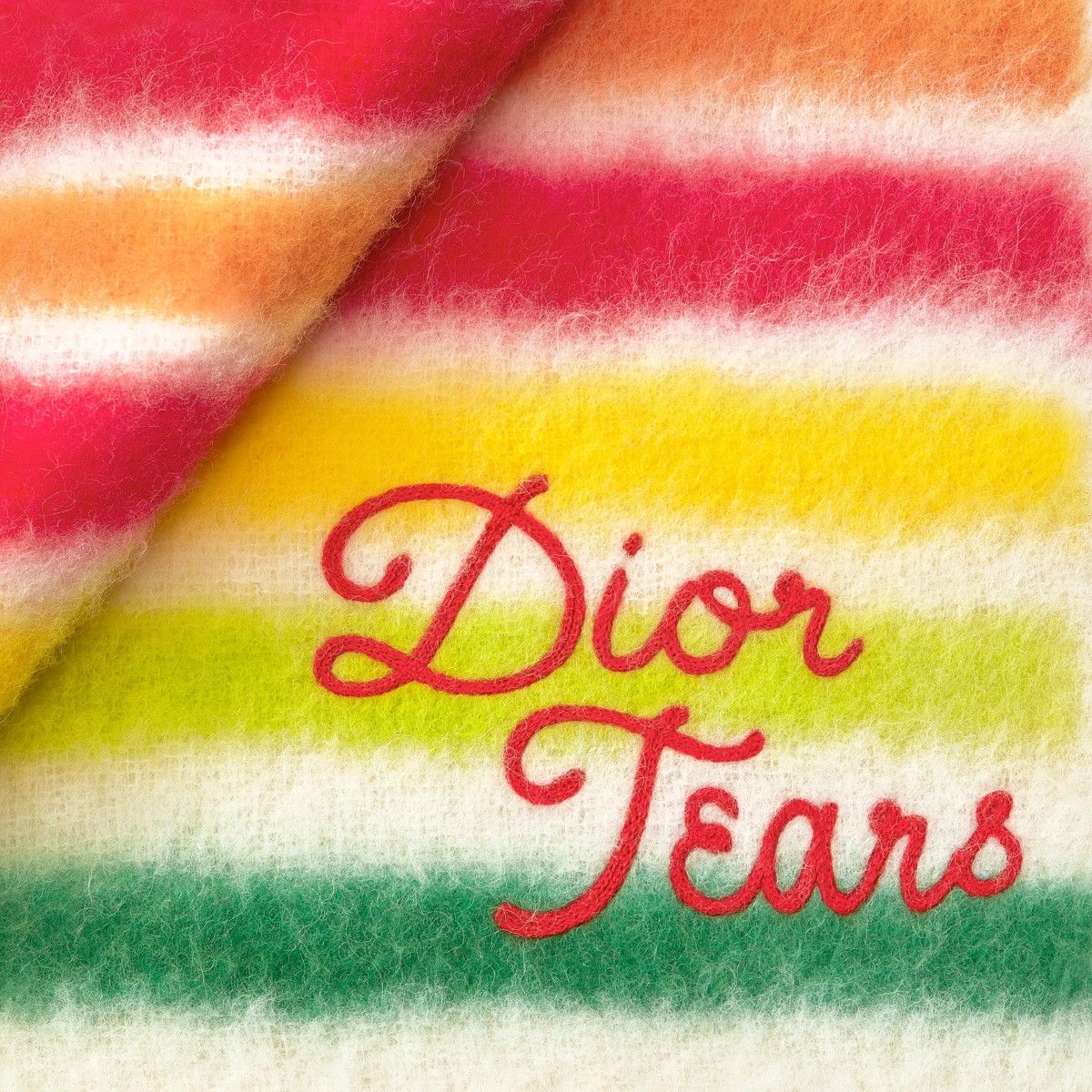 Dior o1bcso1str1224 Size:OS Blanket in Multicolor Size ONE SIZE - 3 Thumbnail