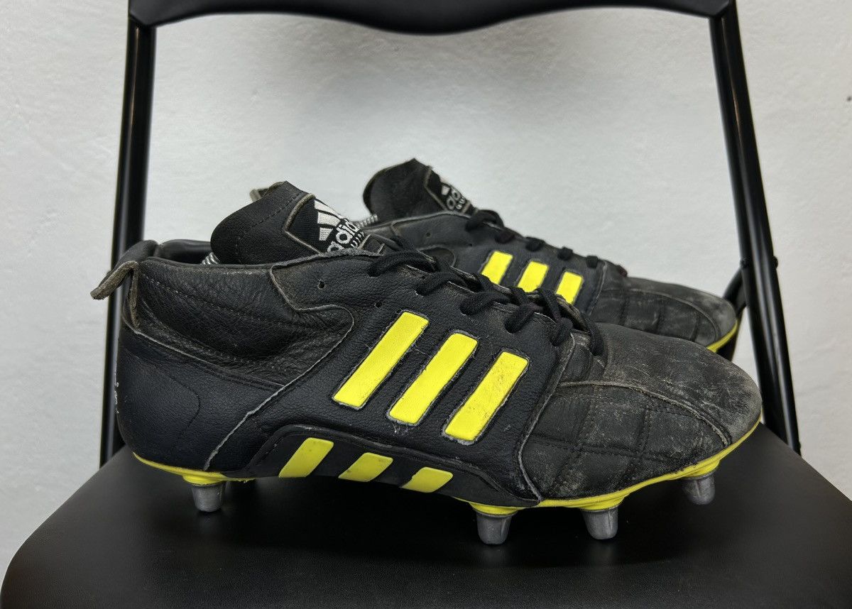 Adidas × Equipment × Vintage Adidas Equipment Vintage Football Boots Black France Size US 10 / EU 43 - 2 Thumbnail