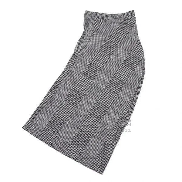 Comme des Garcons Comme Des Garcons size XS Black vintage houndstooth half s Size 23" - 2 Thumbnail