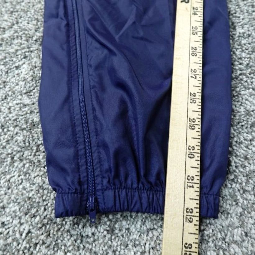 Nike Nike Pants Mens L Blue Windbreaker Track Drawstring Ankle Zip Swoosh 90s Y2K VTG Size US 33 - 3 Thumbnail