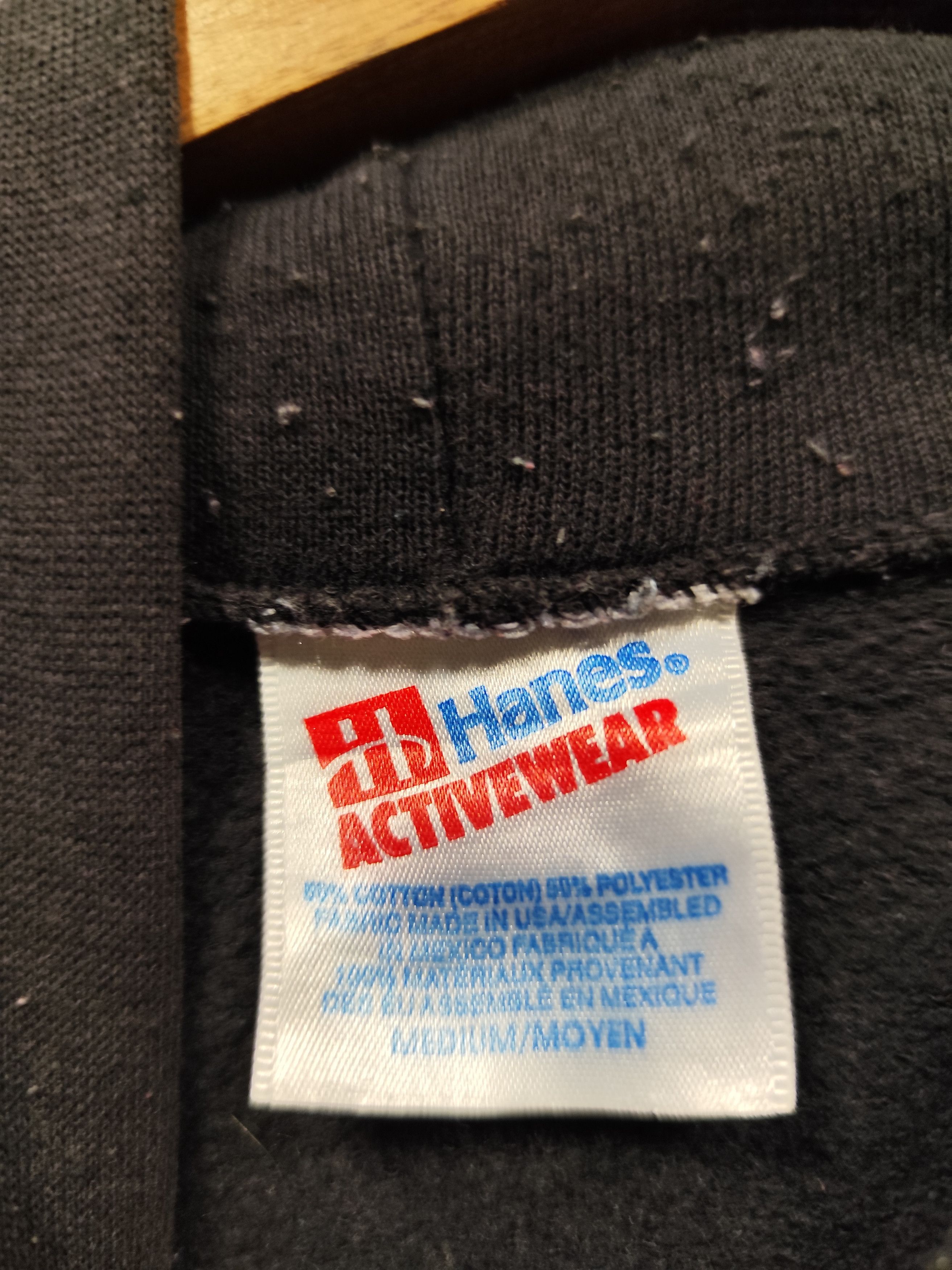 Hanes × Vintage Vintage 90s sweatshirt hoodie alphabet sex very rare Size US M / EU 48-50 / 2 - 5 Thumbnail