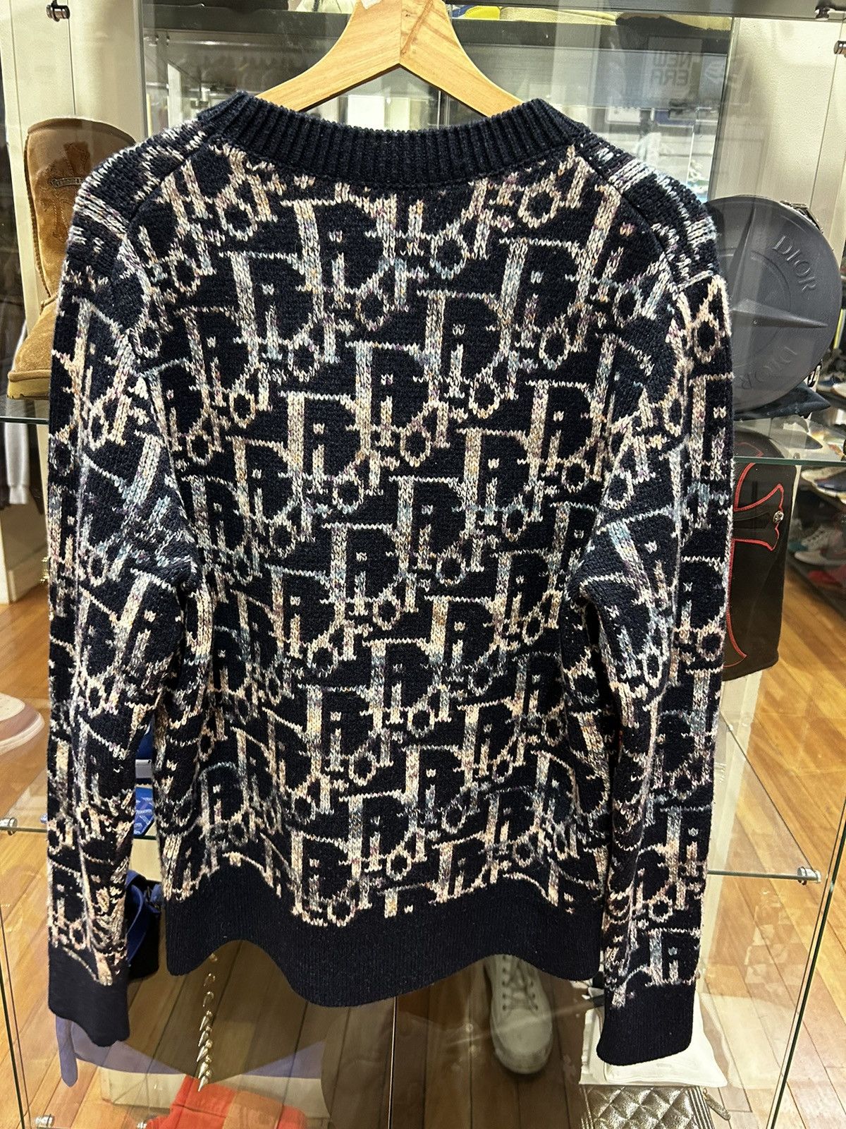 Dior Dior Oblique Knit Sweater Size US S / EU 44-46 / 1 - 2 Thumbnail
