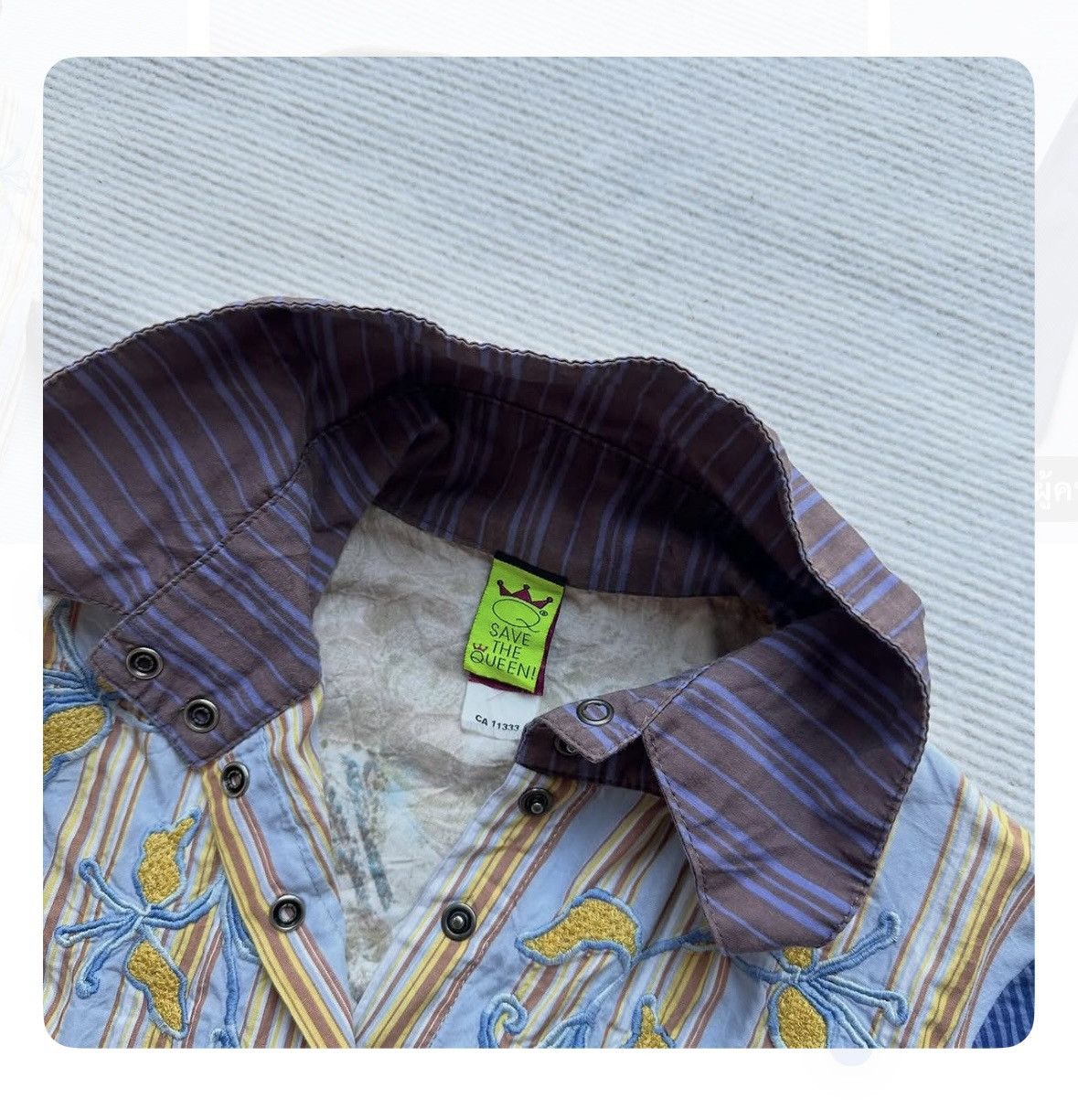 Japanese Brand Save The Queen Blouses Size M / US 6-8 / IT 42-44 - 3 Thumbnail