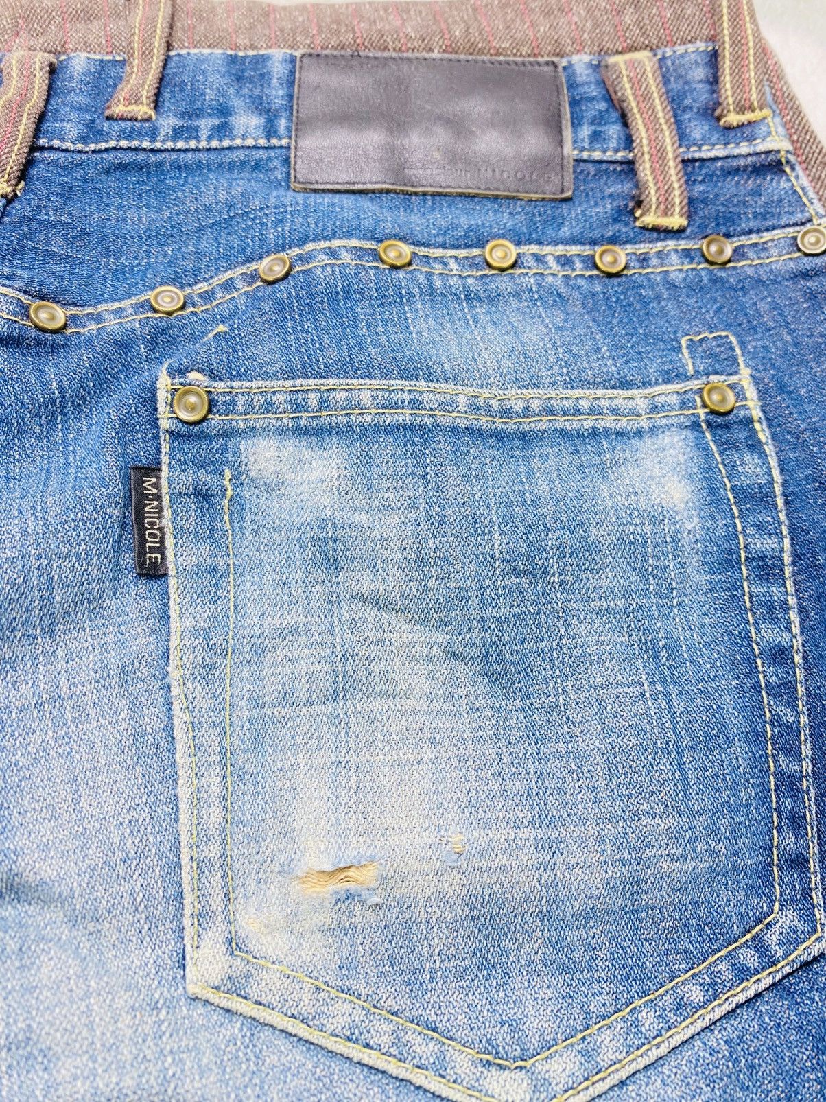 Japanese Brand vintage Monsieur Nicole Hybrid Size US 34 / EU 50 - 13 Thumbnail