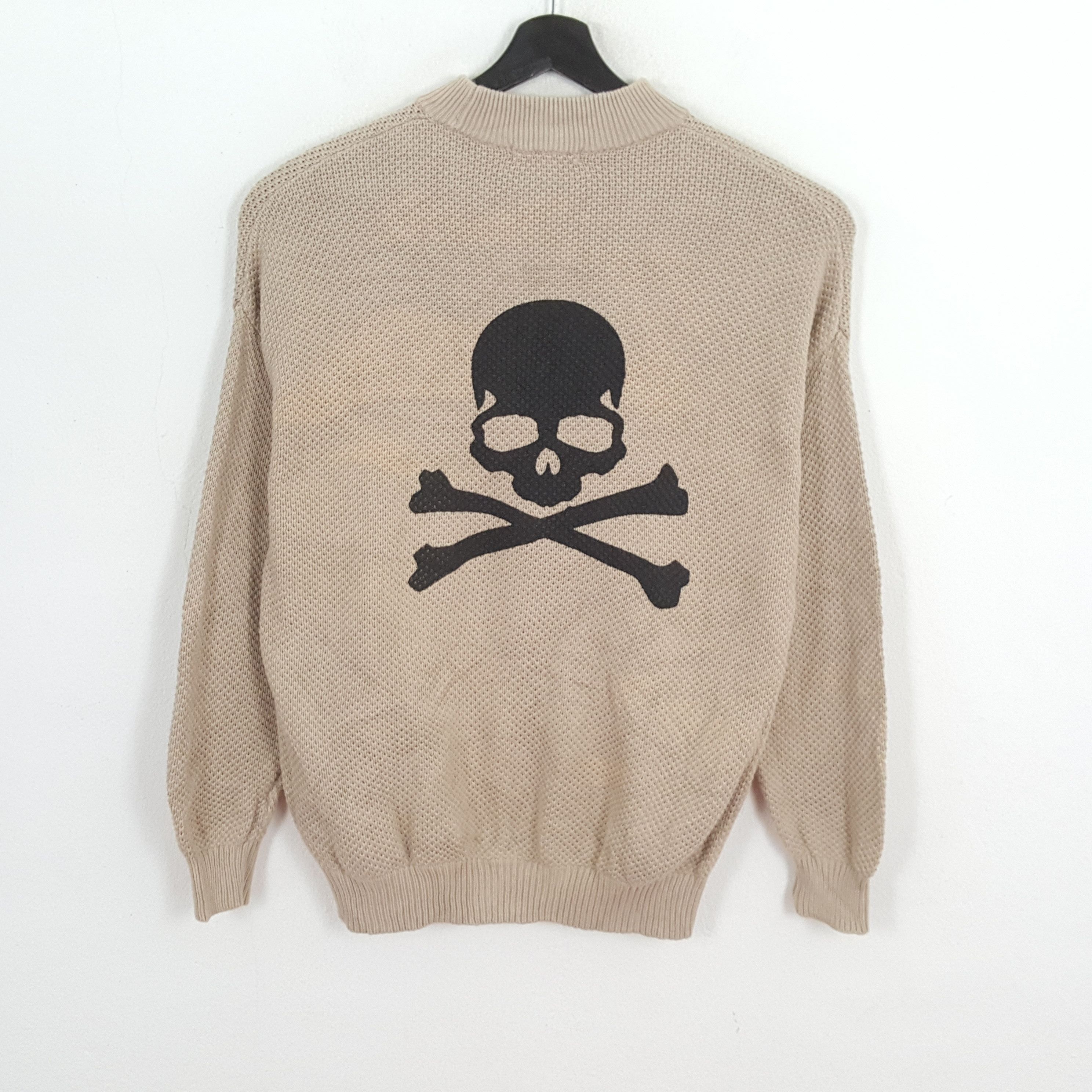 Japanese Brand × Uniqlo UNIQLO Japanese Brand Custom Skulls Style Knitwear Size US L / EU 52-54 / 3 - 1 Thumbnail