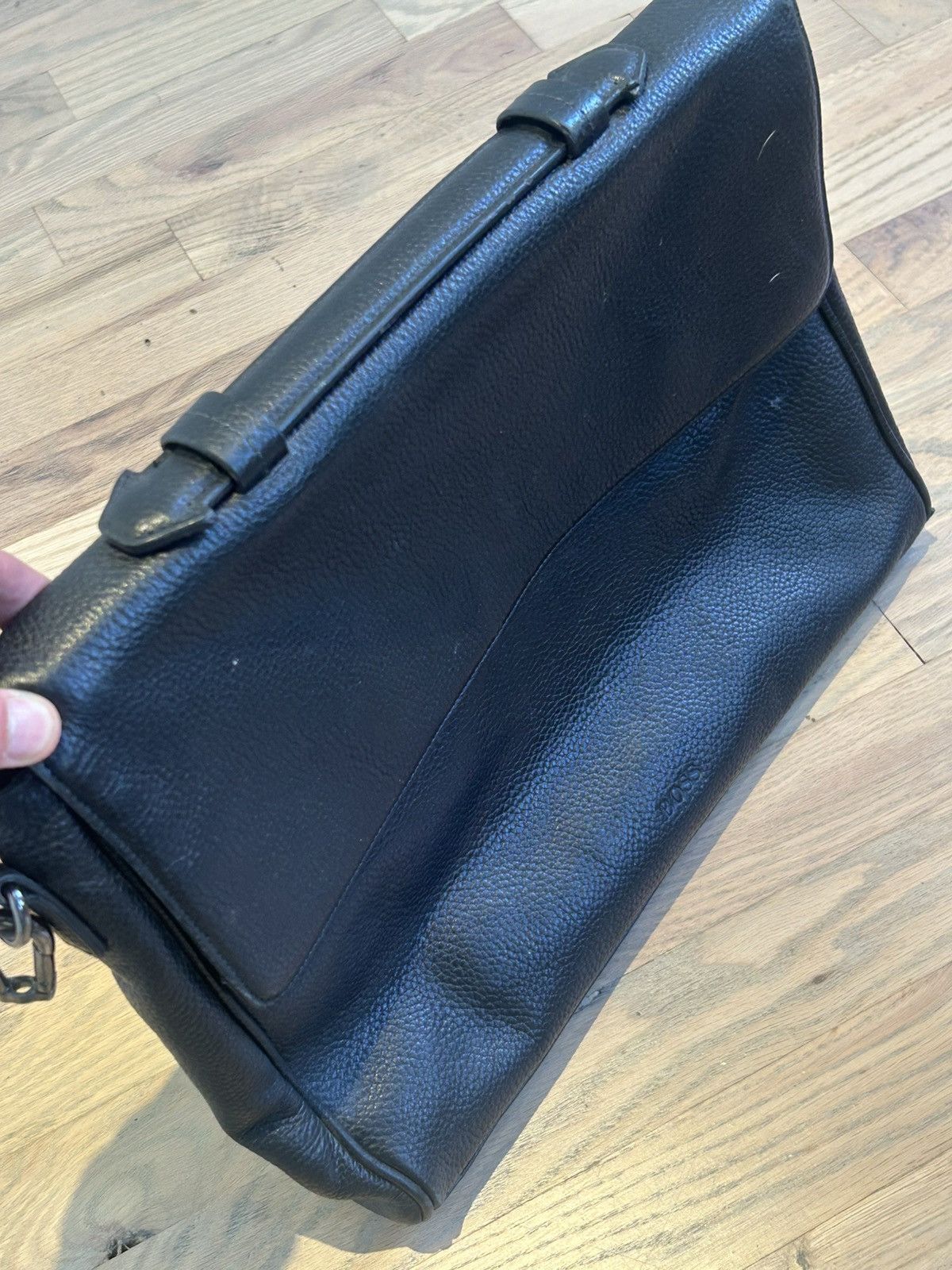 Hugo Boss Hugo Boss Leather Messenger Bag Size ONE SIZE - 4 Thumbnail