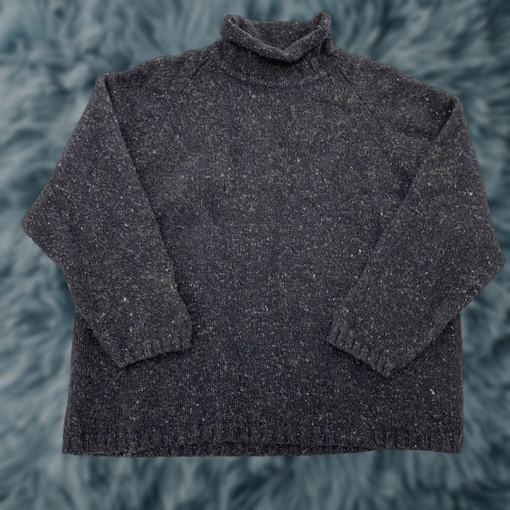 Abercrombie & Fitch VINTAGE Abercrombie & Fitch Sweater Adult XL Blue Wool Turtleneck Hong Kong Mens Size US XL / EU 56 / 4 - 1 Thumbnail