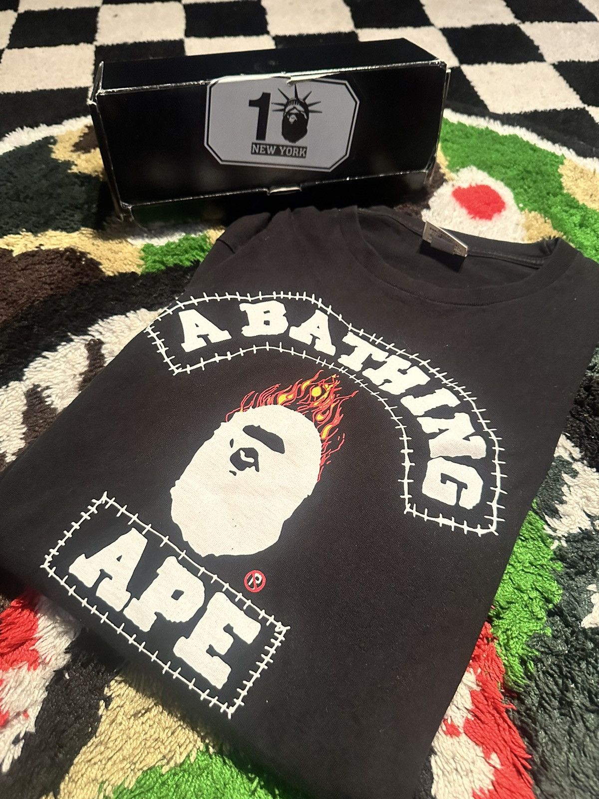 Bape × Travis Scott Bape NYC 10th Anniversary Travis Scott Tee 