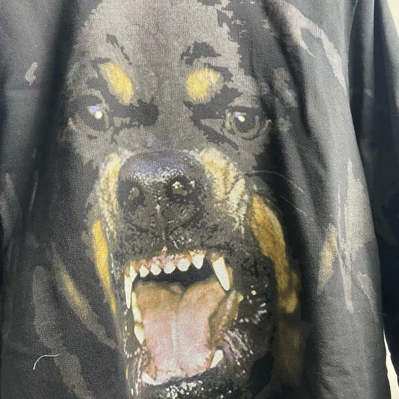 Givenchy Givenchy Dog Head Pattern Printed Round Neck Hoodie yy0072 Size US M / EU 48-50 / 2 - 3 Thumbnail