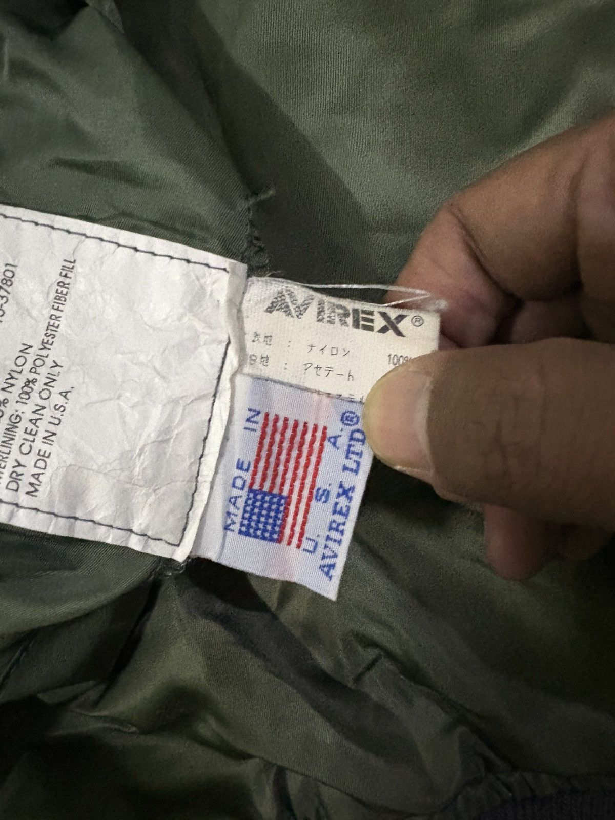 Avirex Avirex Bomber Flight Jacket Size US L / EU 52-54 / 3 - 15 Thumbnail