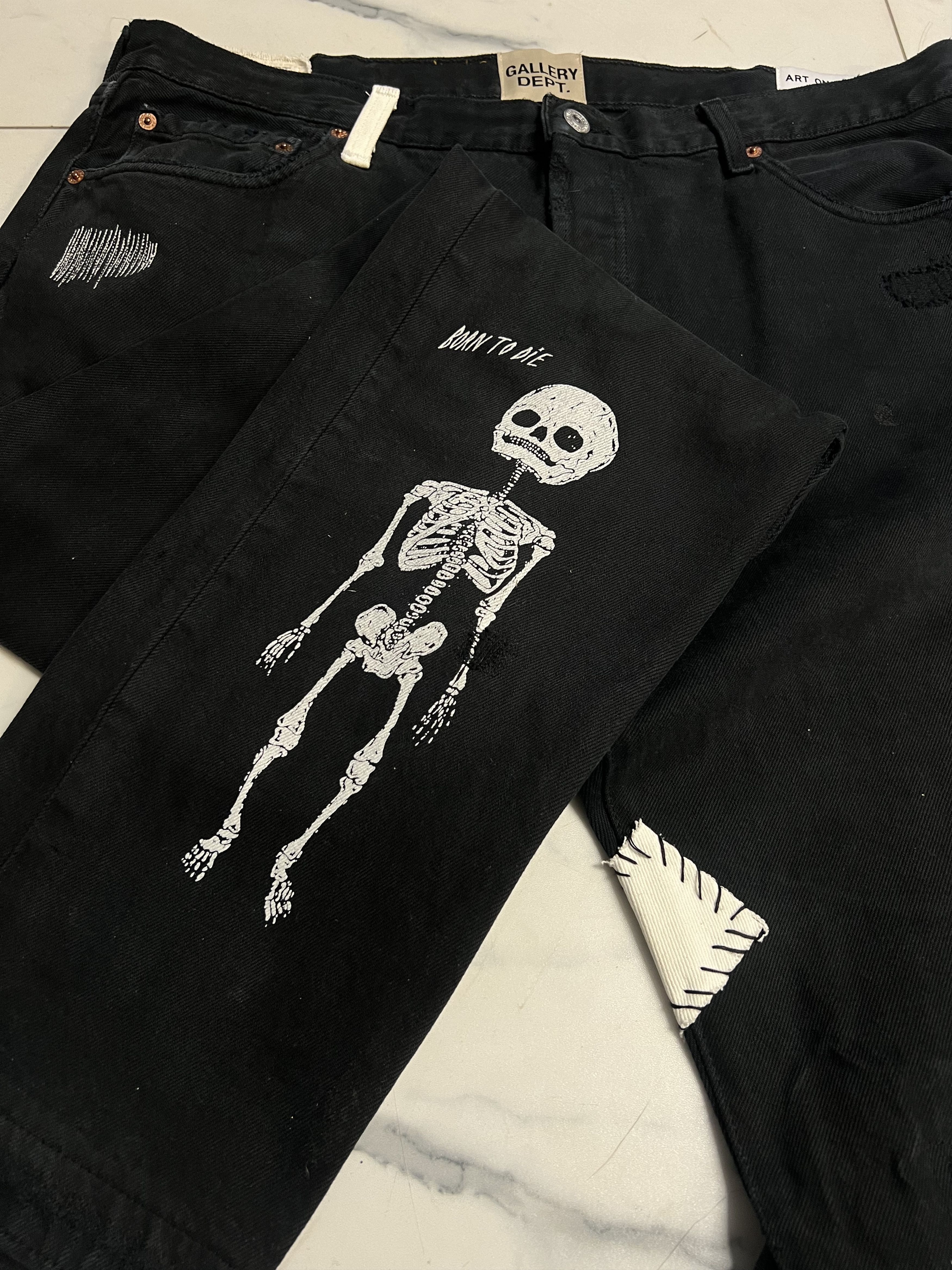 Gallery Dept. Fuck face denim | Grailed