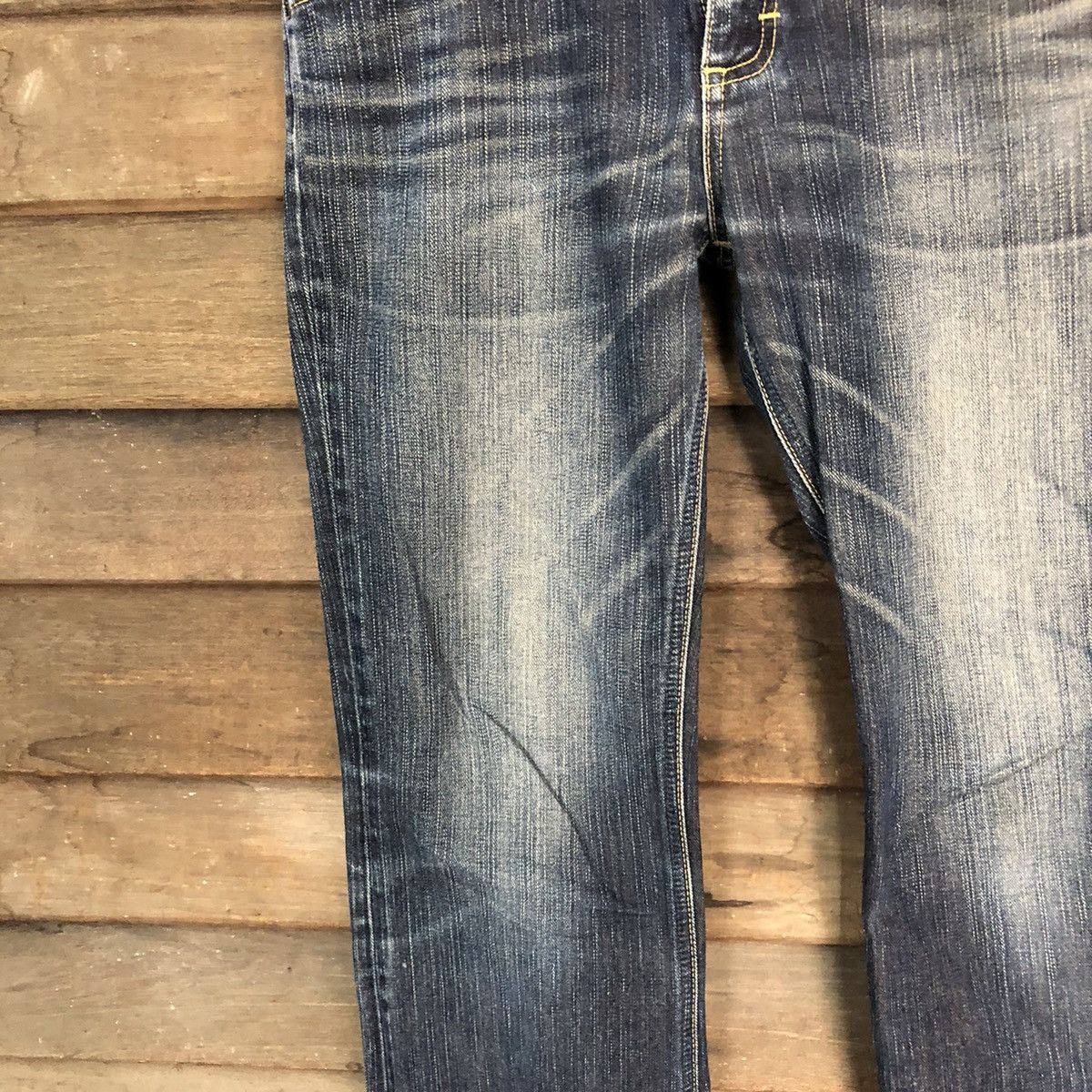Lee Lee Riders Blue Denim vintage Pants #7308 Size 32" / US 10 / IT 46 - 5 Thumbnail