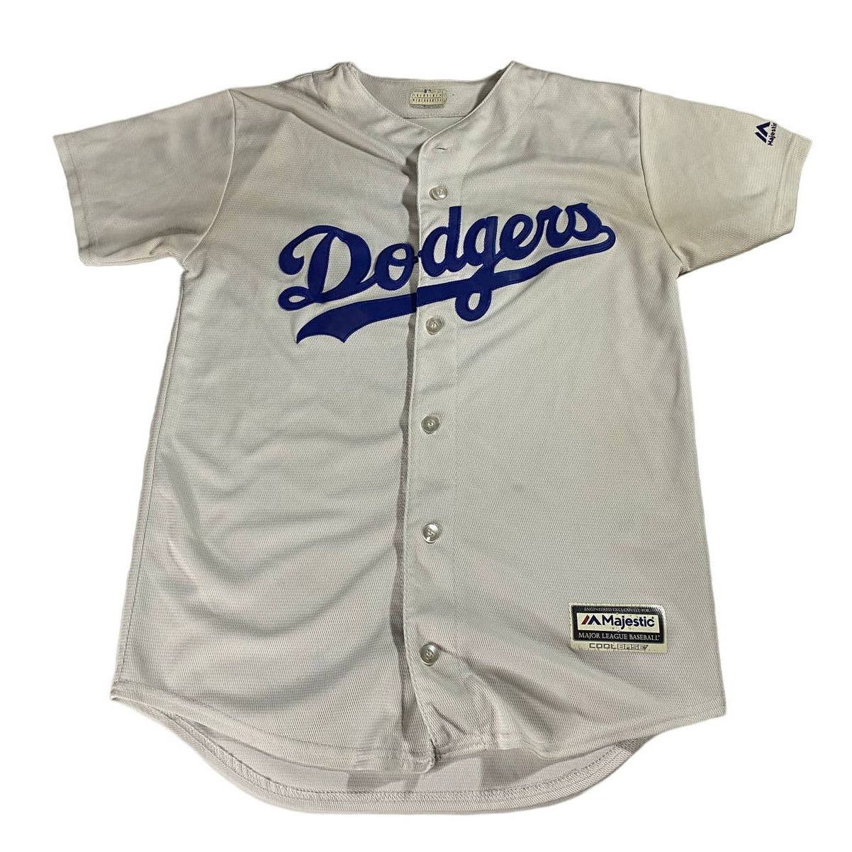 LA Dodgers Baseball Majestic Seager Jersey MLB Men's S