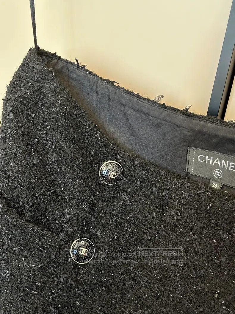 Chanel Chanel Tweed skirt Size 24" / US 00 / IT 34 - 2 Thumbnail