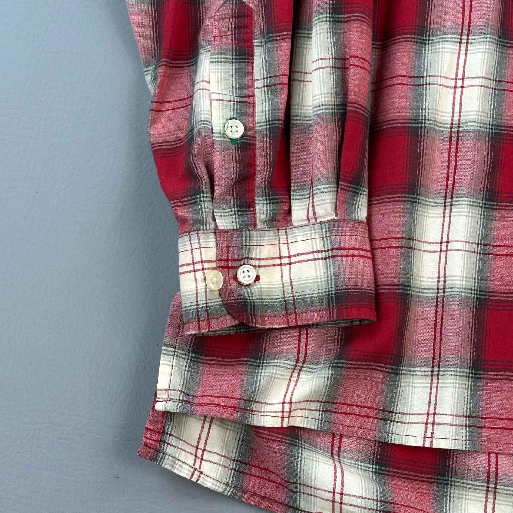 Tommy Hilfiger VINTAGE Tommy Hilfiger Shirt Mens XL Red Plaid Button Down Preppy Casual 90s Size US XL / EU 56 / 4 - 2 Thumbnail