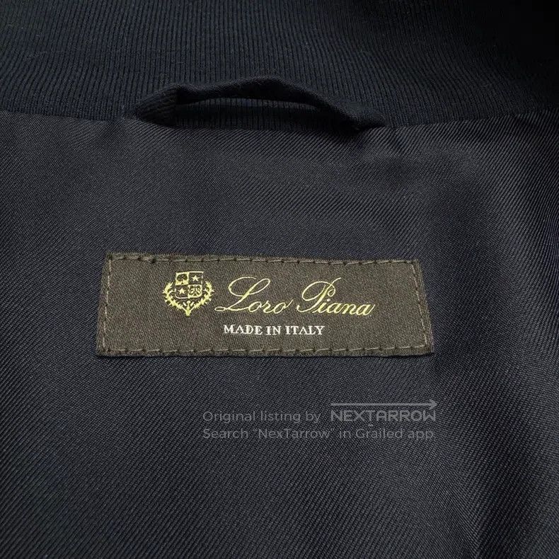Loro Piana Loro Piana Wool cotton coat jacket Size US XXL / EU 58 / 5 - 3 Thumbnail