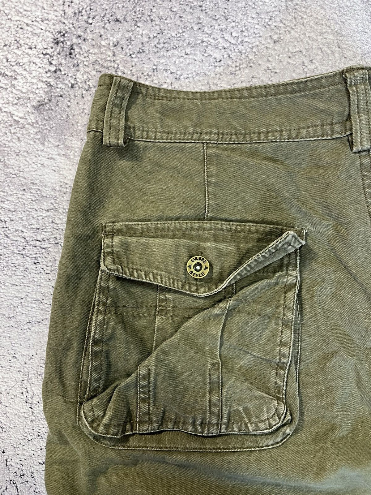 Japanese Brand × Vintage Japanese Brand Multepocket Mens Cargo Pants Military Vintage Size US 32 / EU 48 - 12 Thumbnail