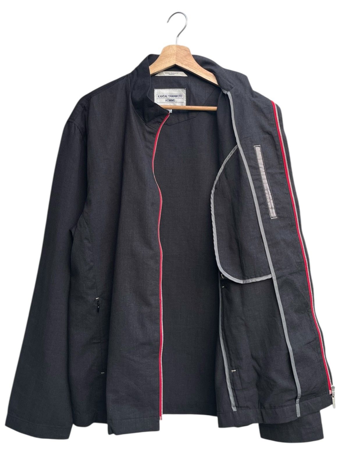 Kansai Yamamoto Kansai Yamamoto Homme Casual Jacket Size US XL / EU 56 / 4 - 2 Thumbnail