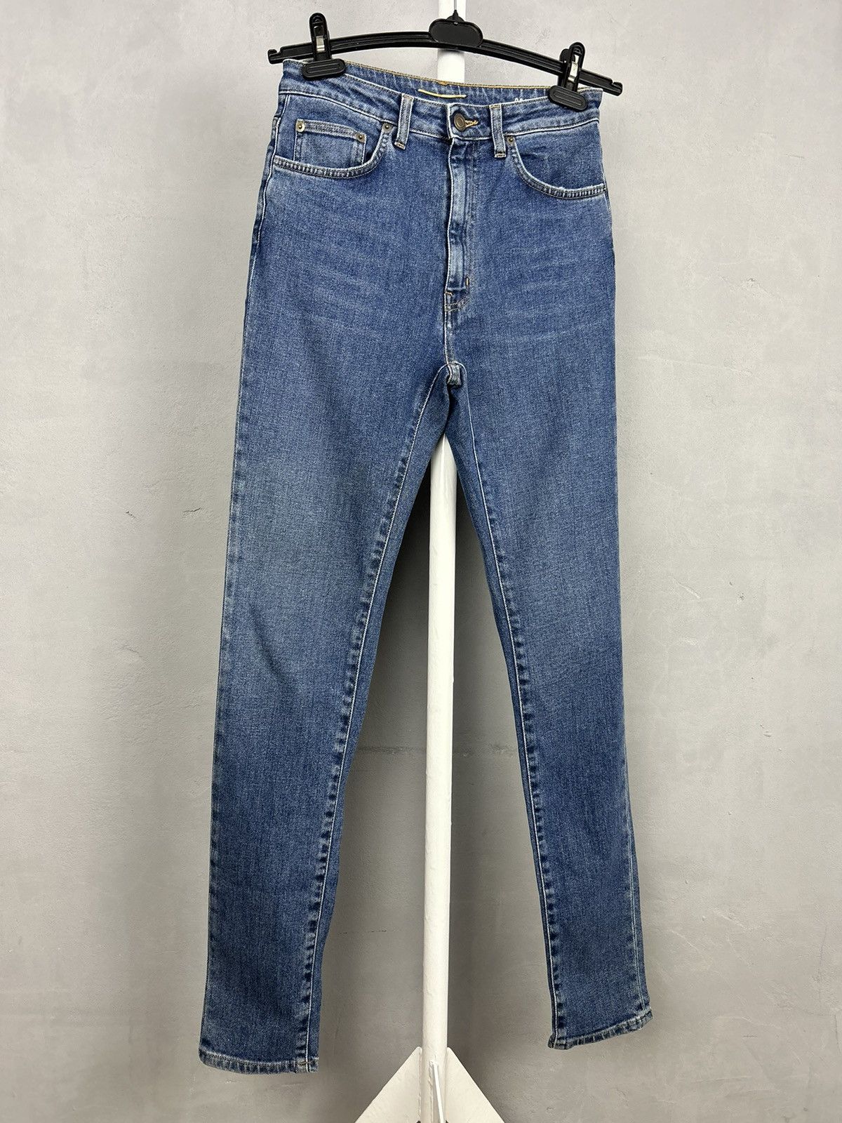 Saint Laurent Paris Saint Laurent D04 W/SK-HW Jeans size-29 Made in Italy Size 29" - 2 Thumbnail