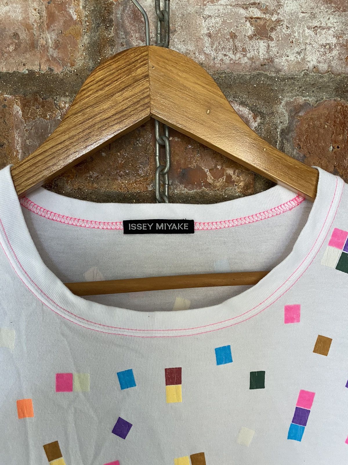 Issey Miyake Issey Miyake illusion abstract tee Size S / US 4 / IT 40 - 5 Thumbnail