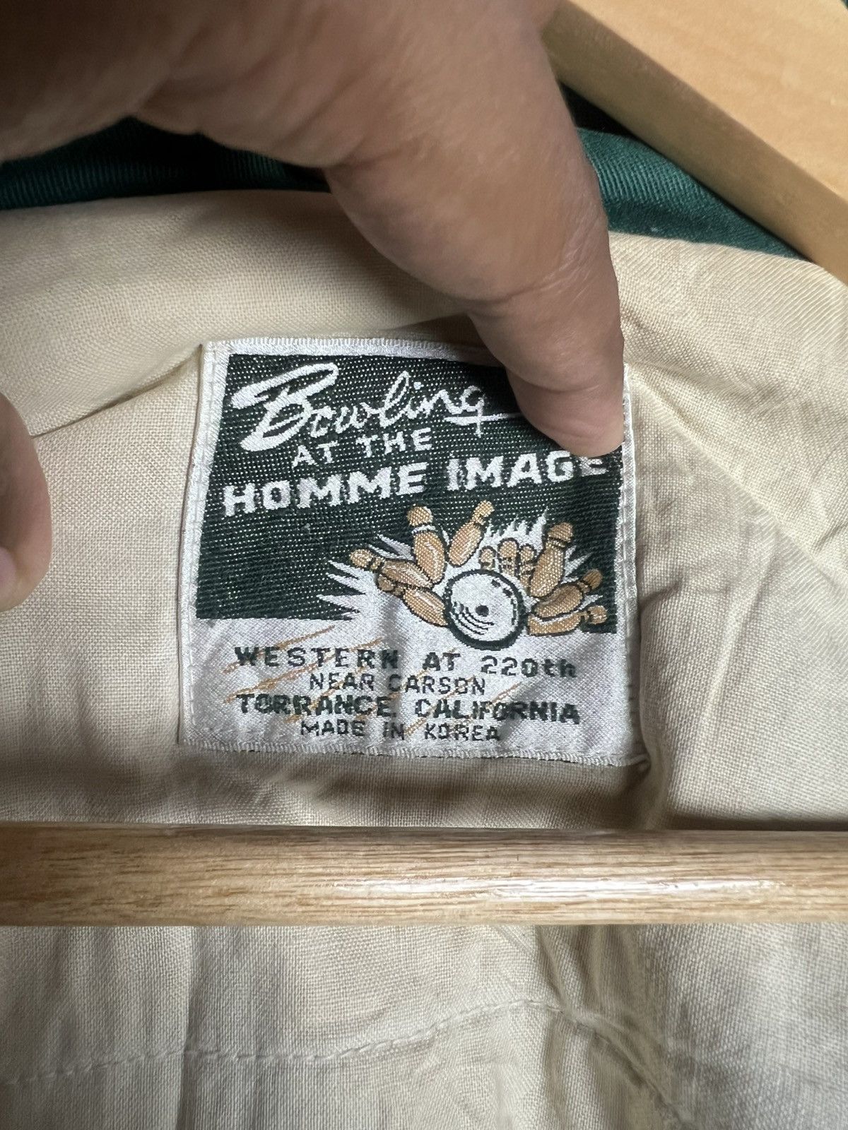 Japanese Brand Vintage Bowling at the Homme Image Bombers Jacket Size US XL / EU 56 / 4 - 11 Thumbnail