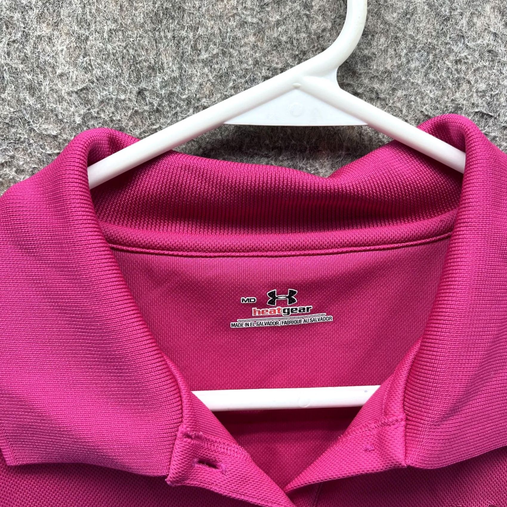 Under Armour Under Armour Polo Shirt Womens Medium Pink HeatGear Sleeveless Golf Athletic Top Size M / US 6-8 / IT 42-44 - 5 Thumbnail