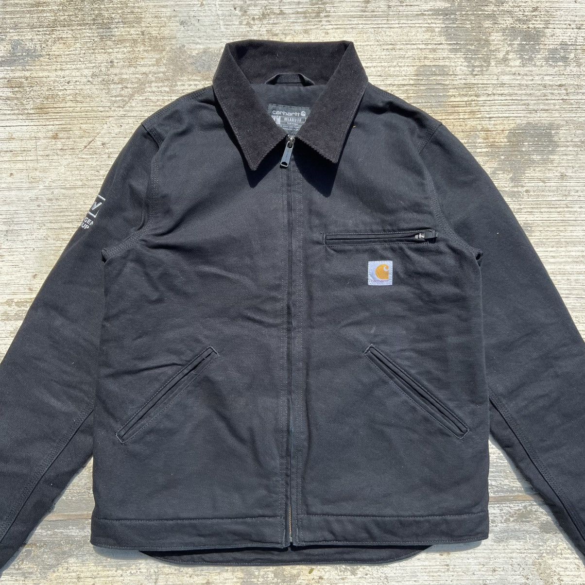 Carhartt × Vintage Carhartt Detroid Black Jacket Size US S / EU 44-46 / 1 - 8 Thumbnail