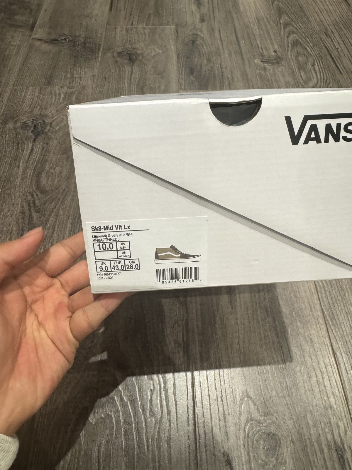 JJJJound × Vans JJJJound X Vans Brand New Sk8 Mid LX Midtop Sneaker Size 10 Size US 10 / EU 43 - 3 Thumbnail