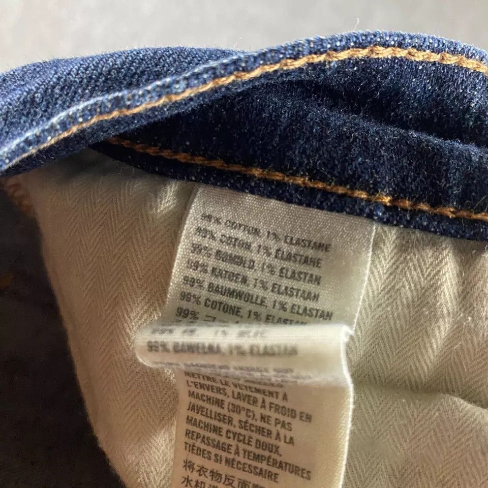 Abercrombie & Fitch Abercrombie & Fitch Jeans Women's 0S Brett Dark Wash 25x29 Size 25" / US 0 / IT 36 - 8 Thumbnail