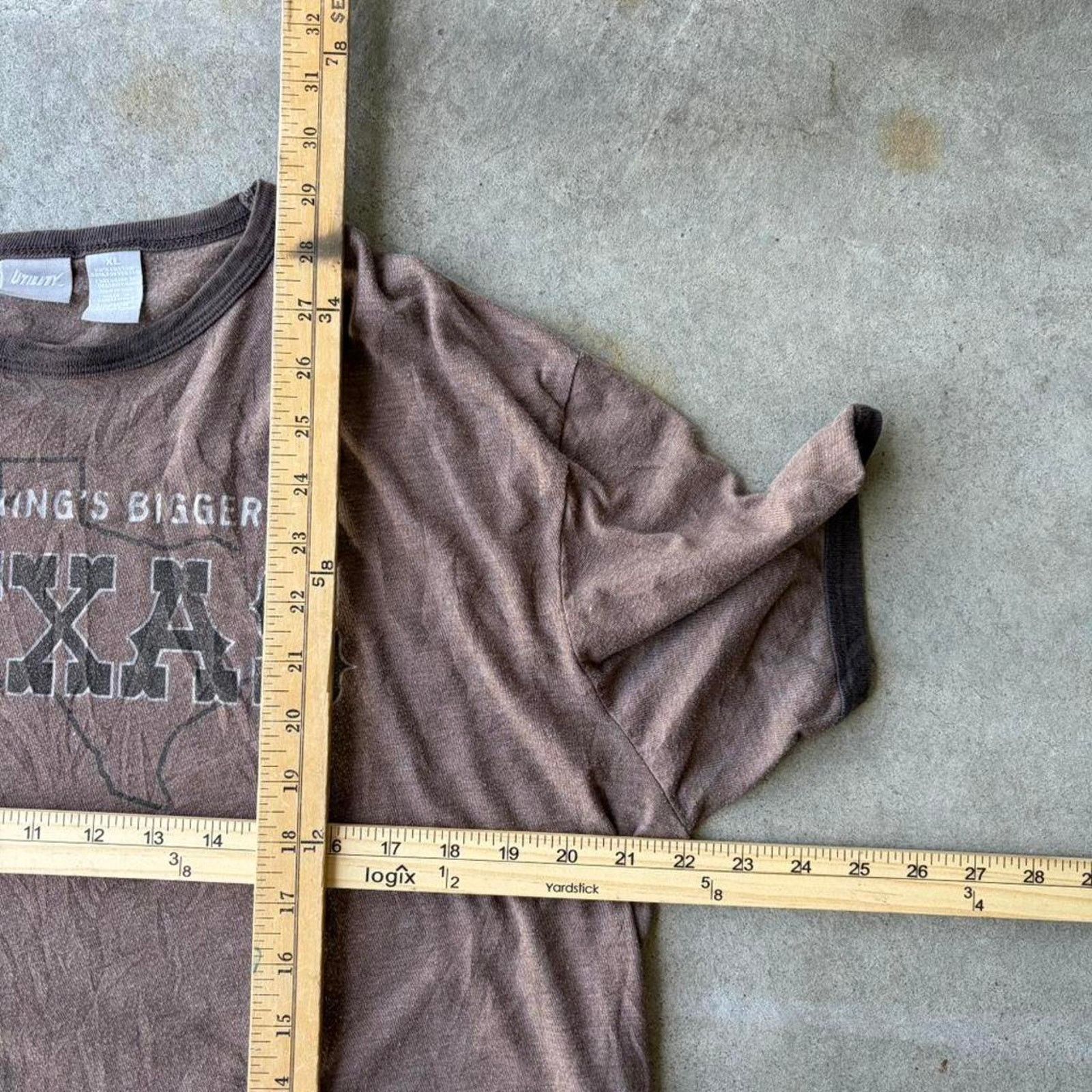 Hanes 90s bigger in texas ringer Size US XL / EU 56 / 4 - 4 Thumbnail