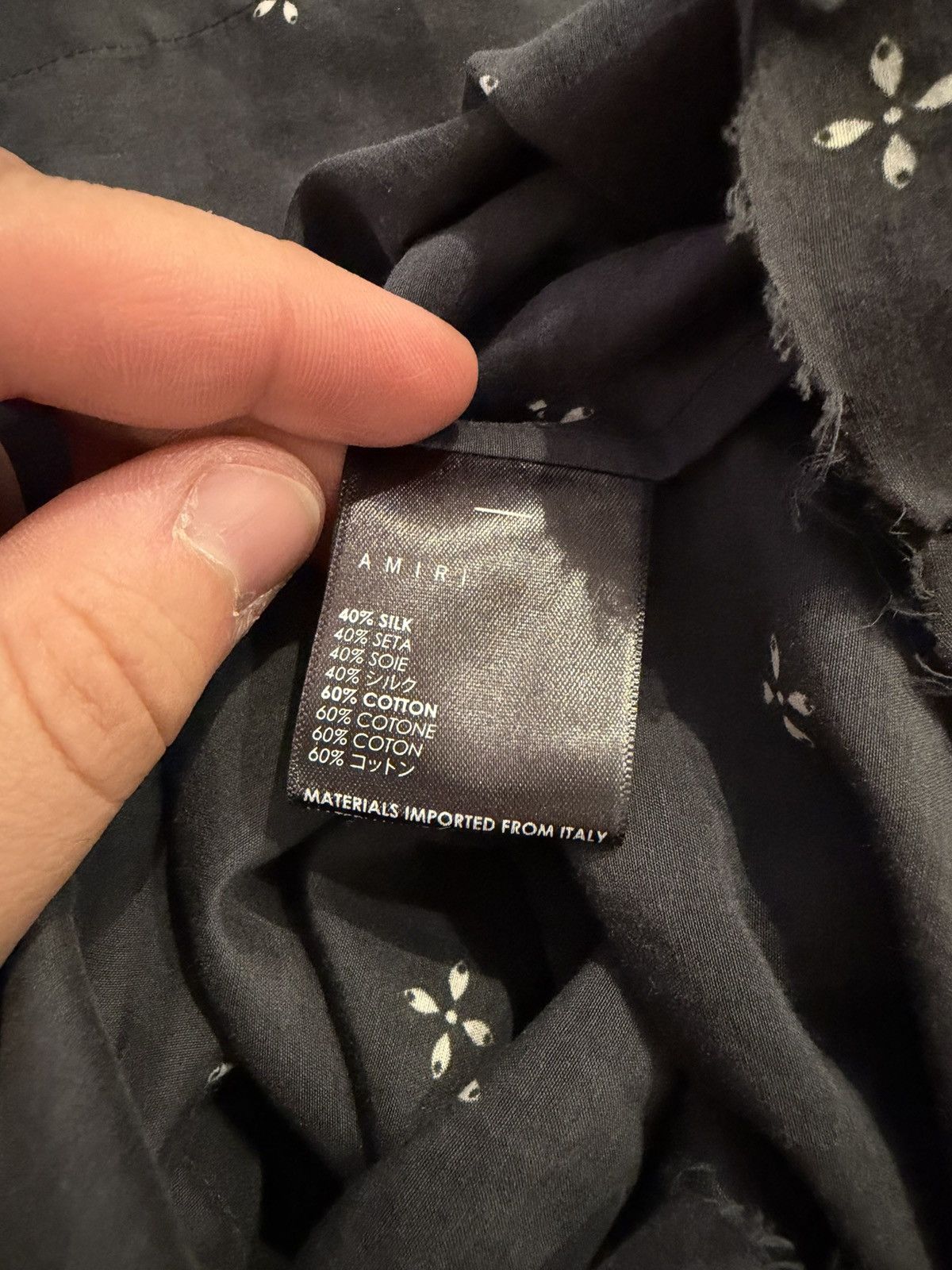 Amiri Amiri Button up Size US M / EU 48-50 / 2 - 4 Thumbnail