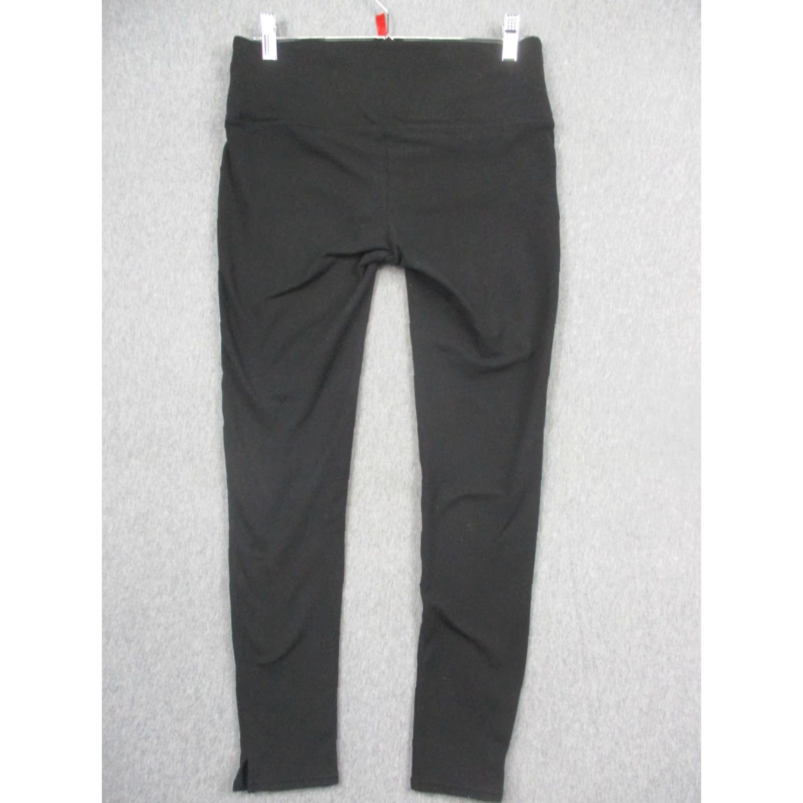 Spanx Spanx Leggings Womens M Black Knit High Rise Shaping Ankle Stretch Yoga Size 32" / US 10 / IT 46 - 7 Thumbnail