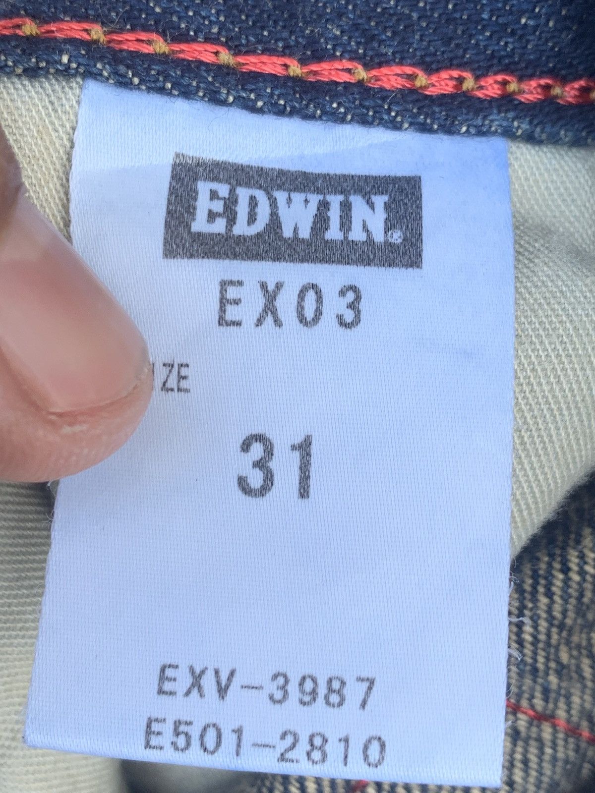 Edwin EDWIN EXCLUSIVE VINTAGE DENIM. (32) Size US 32 / EU 48 - 6 Thumbnail