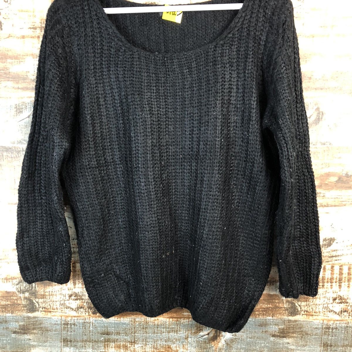 Homespun Knitwear × Japanese Brand Spica Black Knitwear #A2210 Size M / US 6-8 / IT 42-44 - 3 Thumbnail