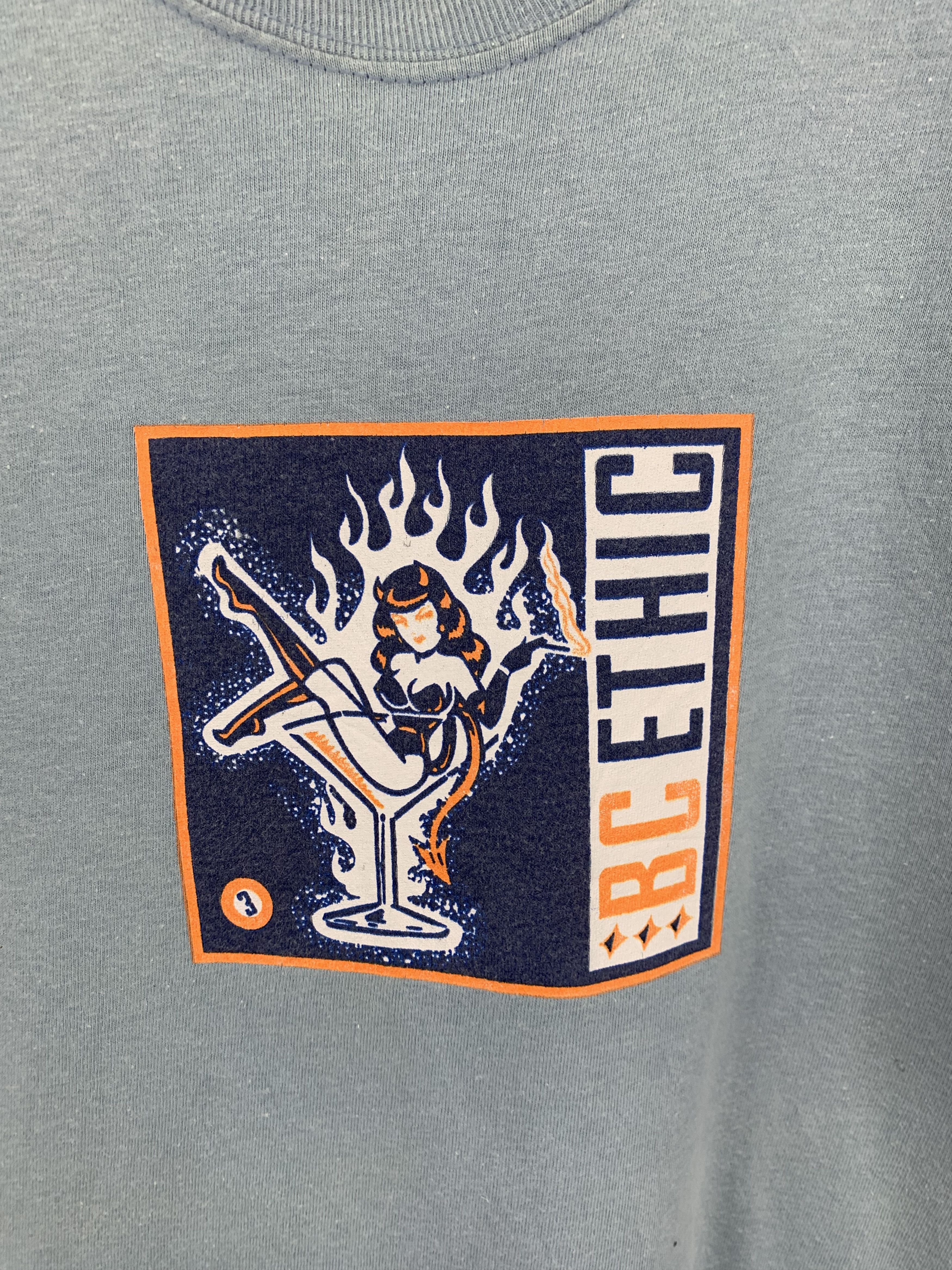 Vintage Vintage 90s Bc Ethic Tee TA0107 Size US M / EU 48-50 / 2 - 8 Thumbnail