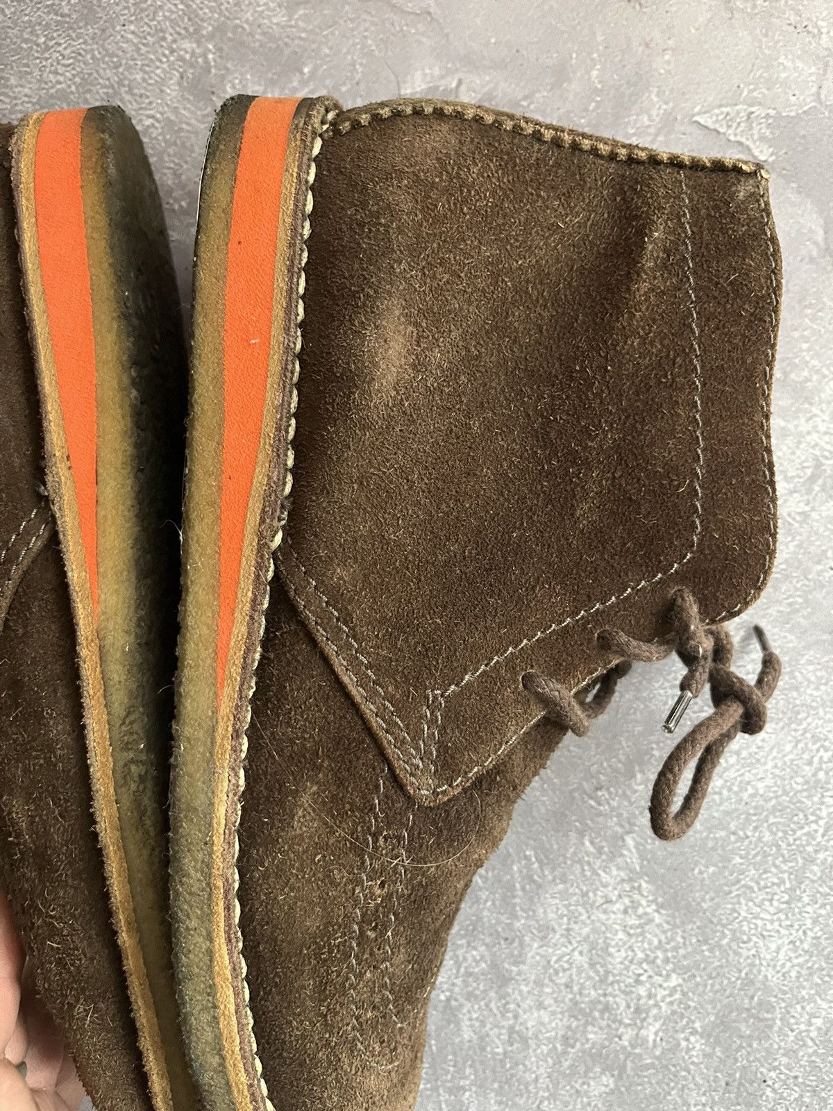 Dsquared2 Dsquared2 Brown Suede Desert Boots – Men’s Chukka Style 42.5 Size US 9.5 / EU 42-43 - 4 Thumbnail