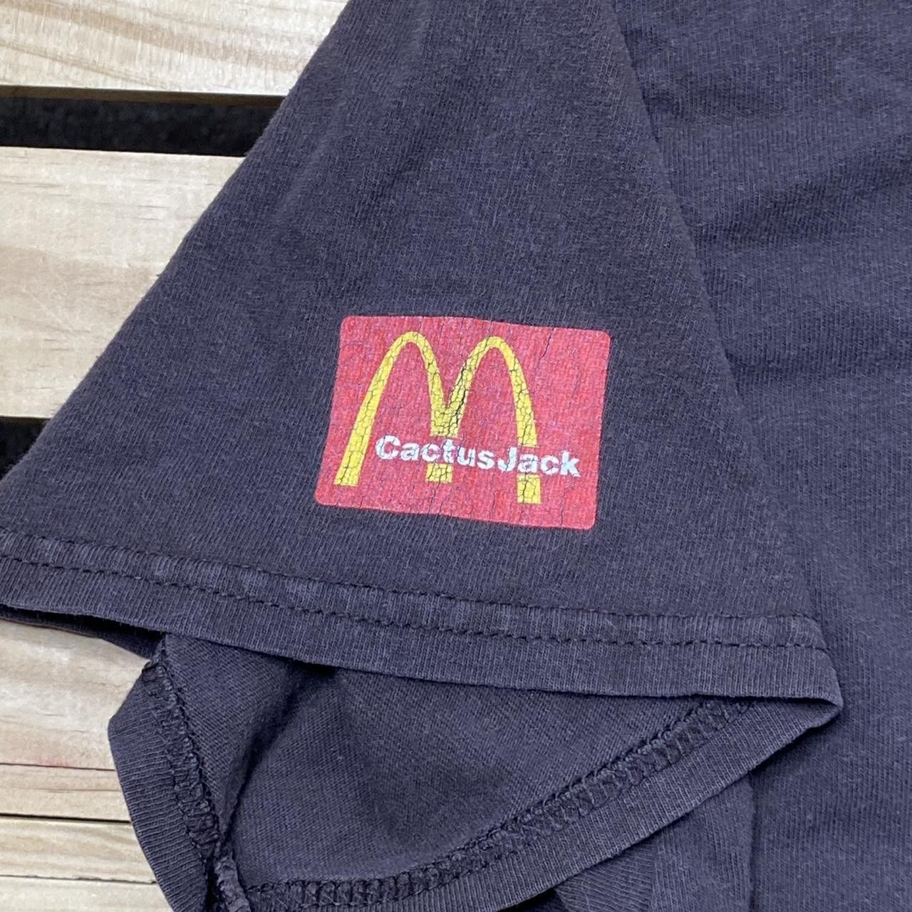 Travis Scott Cactus Jack x McDonalds Brown Travis Scott Tee Size Medium Size US M / EU 48-50 / 2 - 3 Thumbnail