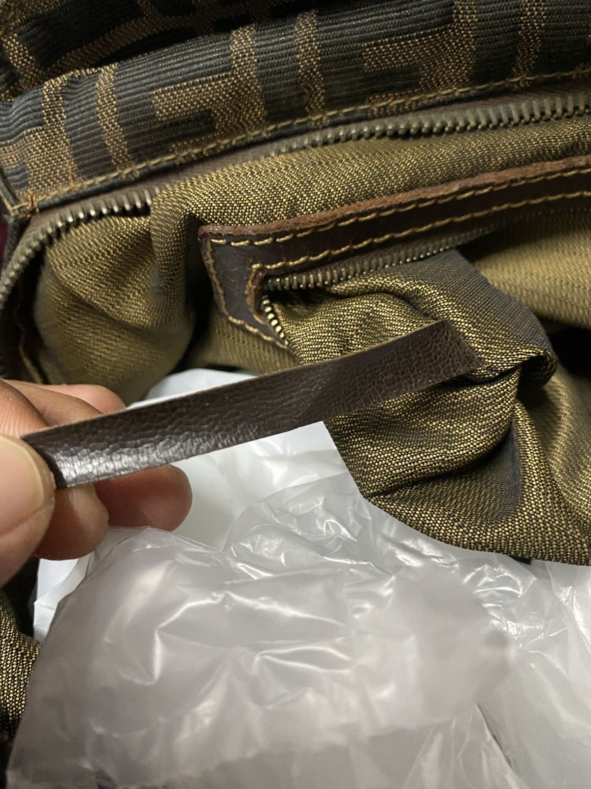 Fendi Vintage Fendi zucca monogram bag Size ONE SIZE - 10 Thumbnail