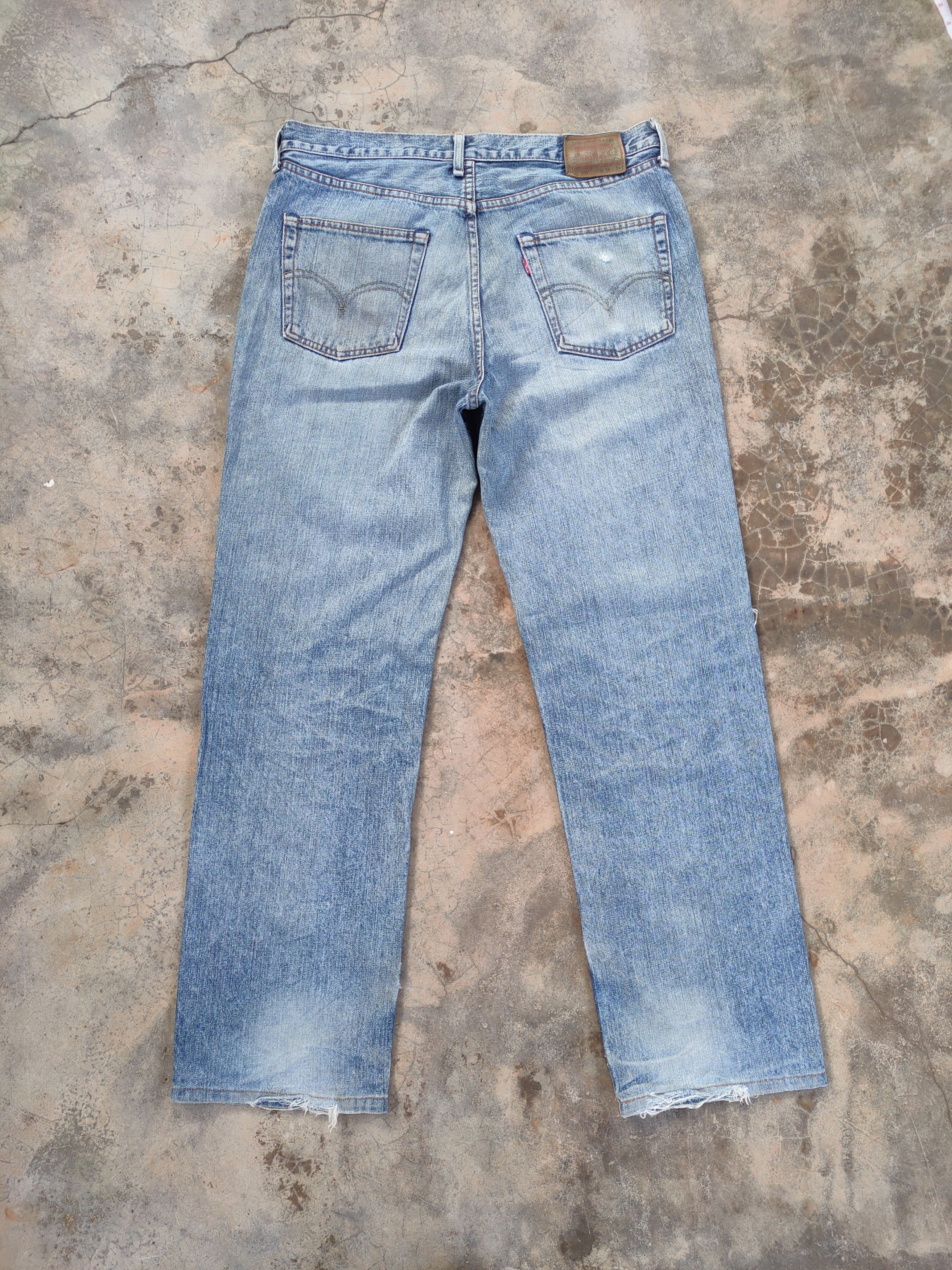 Levi's Vintage Clothing LEVI'S VINTAGE 502 DISTRESSED JEAN DENIM PANTS Size US 36 / EU 52 - 7 Thumbnail