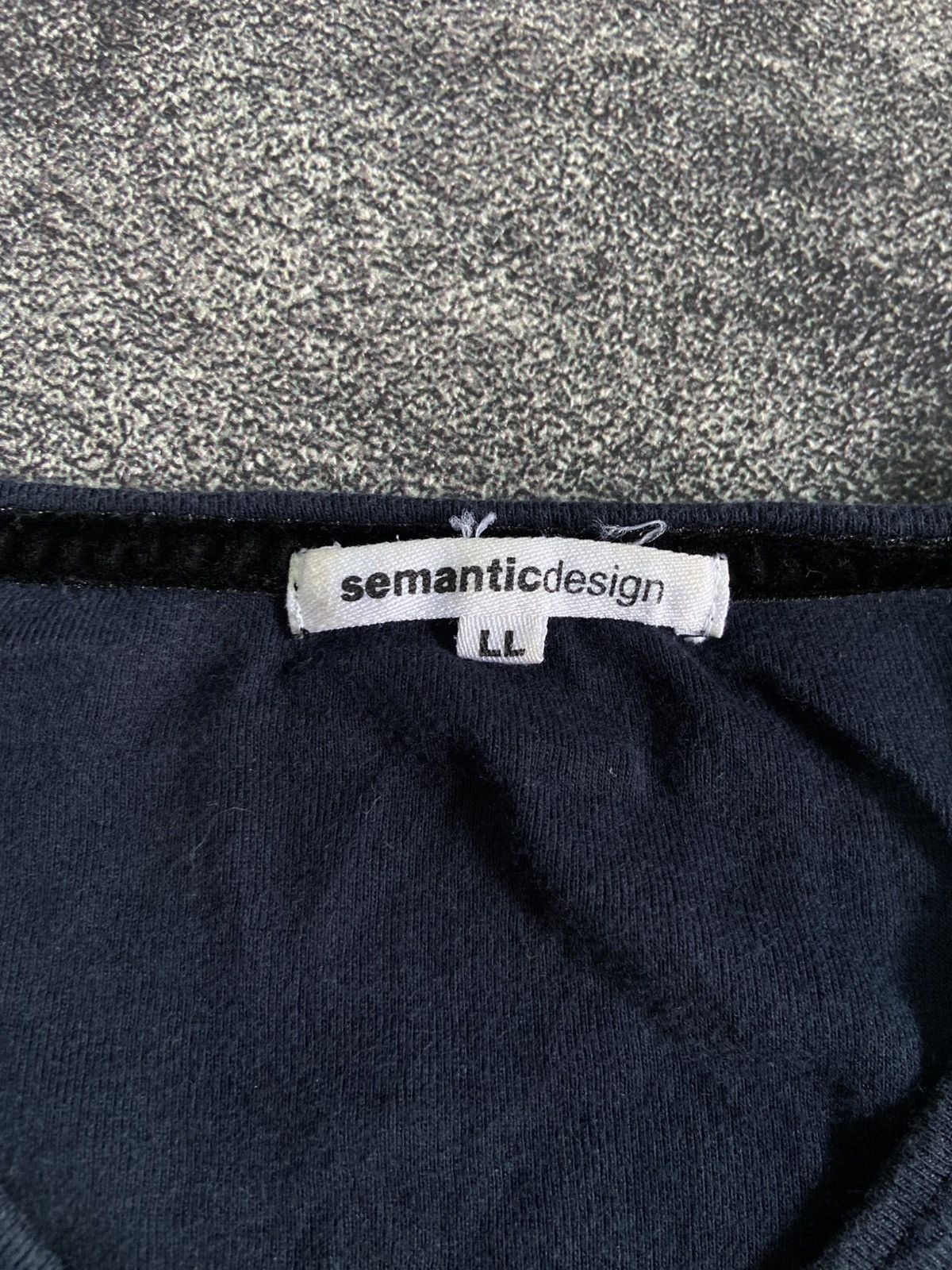 If Six Was Nine × Japanese Brand × Le Grande Bleu (L.G.B.) Semantic Design Necessary Poem Longsleeve Shirt Size US L / EU 52-54 / 3 - 4 Thumbnail