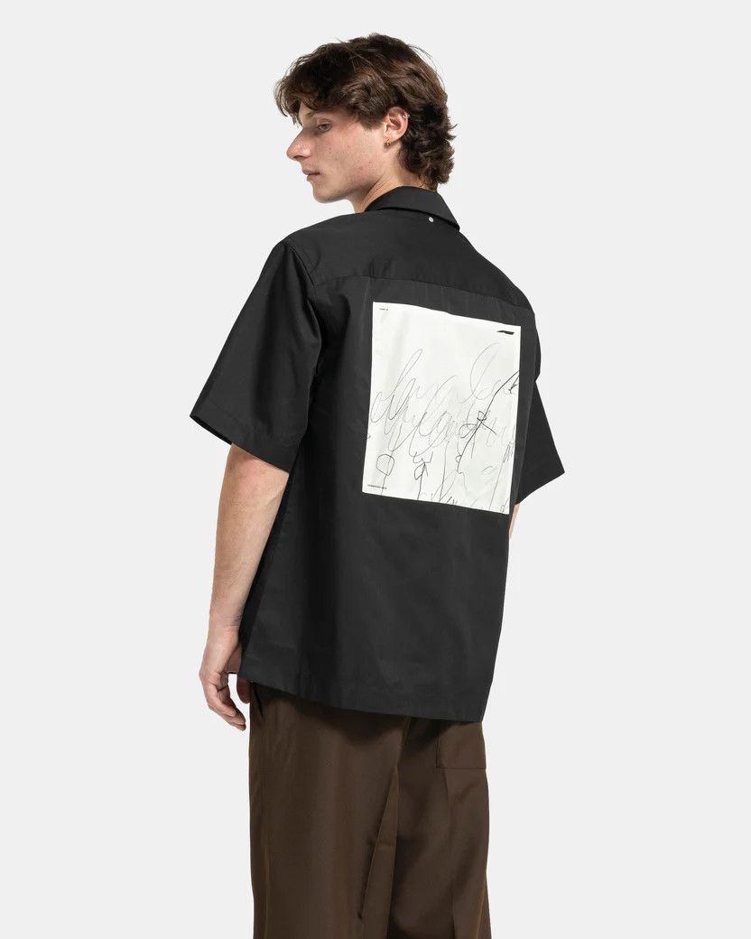 OAMC o1y0225 Solid Color Shirt in Black Size US XL / EU 56 / 4 - 5 Thumbnail