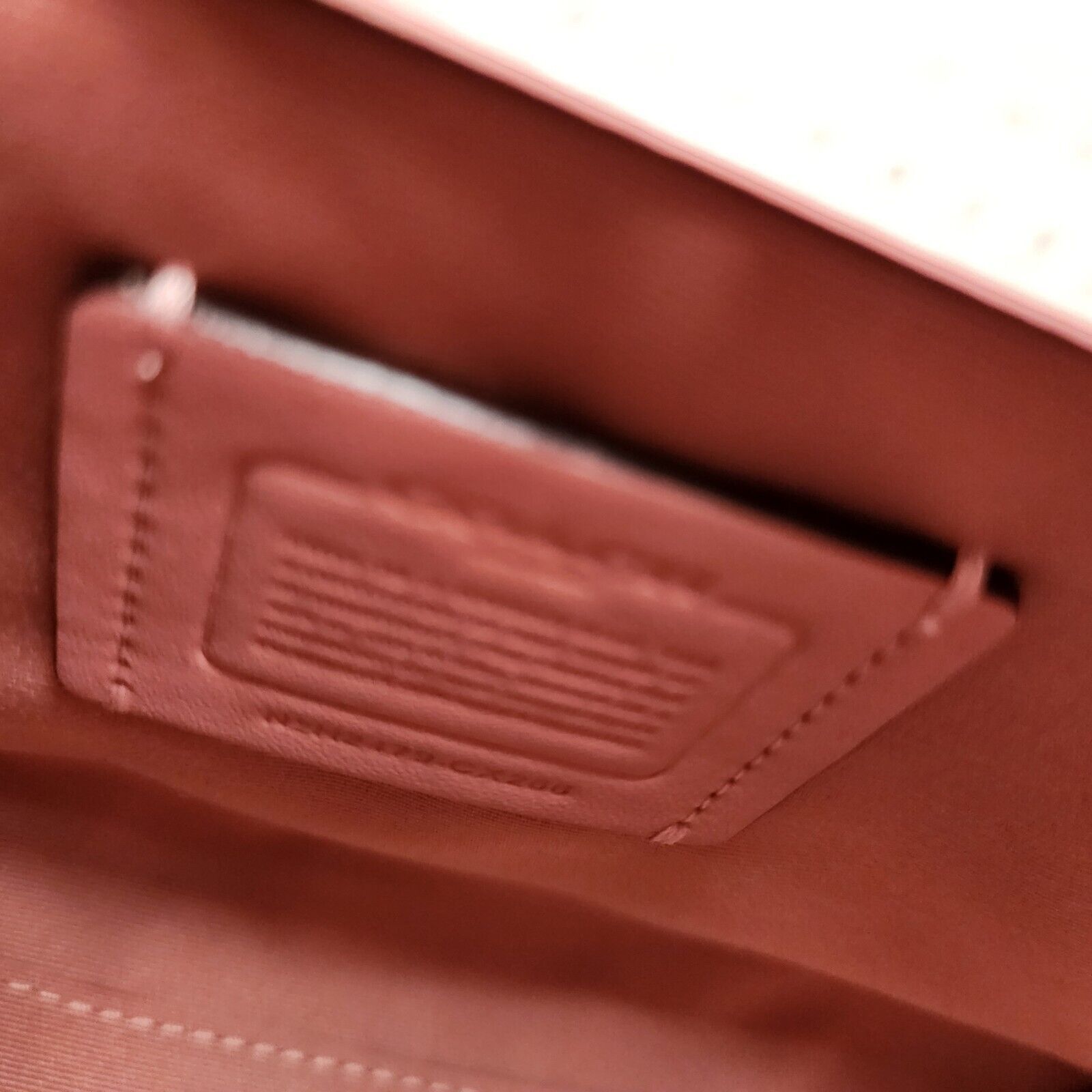 Coach Coach CX266 Nina Small Tote Bag Signature Rivets Petal Pink Size ONE SIZE - 5 Thumbnail