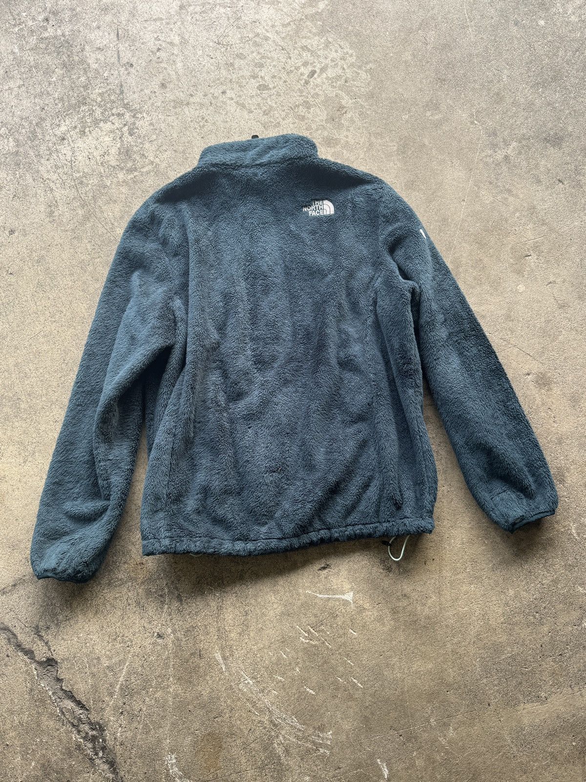 The North Face The North Face Fuzzy Osito Teal Blue Zip Up Fleece Jacket Size L / US 10 / IT 46 - 2 Thumbnail