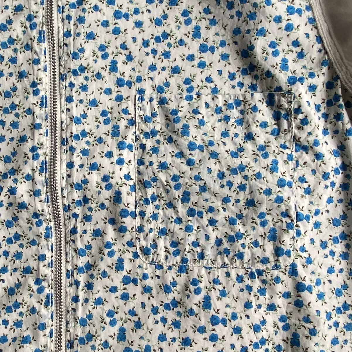 Comme des Garcons CDGH Zip Up Floral Layer Shirt Size US M / EU 48-50 / 2 - 6 Thumbnail