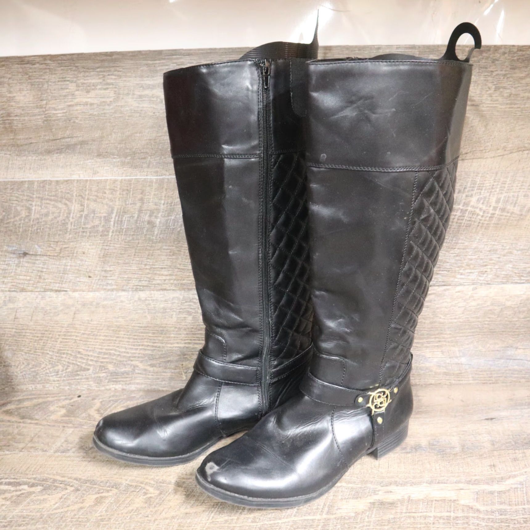 Liz Claiborne VINTAGE Liz Claiborne LC Trina Black Bootie Adult Women's Size 10M Boots Size US 10 / IT 40 - 3 Thumbnail