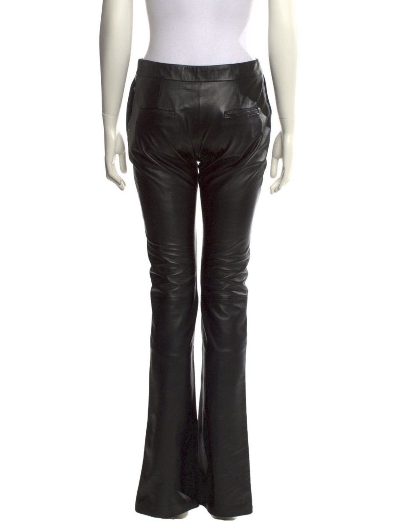 Off-White OFF-WHITE LEATHER PANTS Size 27" / US 4 / IT 40 - 3 Thumbnail