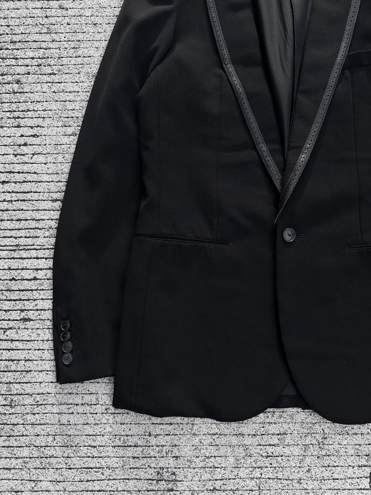 Number (N)ine Number(n)ine Runway AW06 “Noir” Blazer Wool Jacket Size US M / EU 48-50 / 2 - 8 Thumbnail