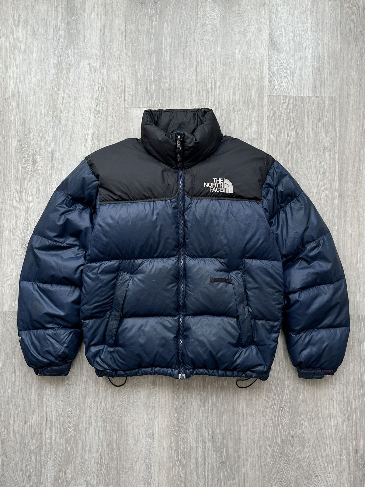 Pre-owned Outdoor Life X The North Face Vintage The North Face 700 Nuptse Retro Down Puffer Jacket In Black