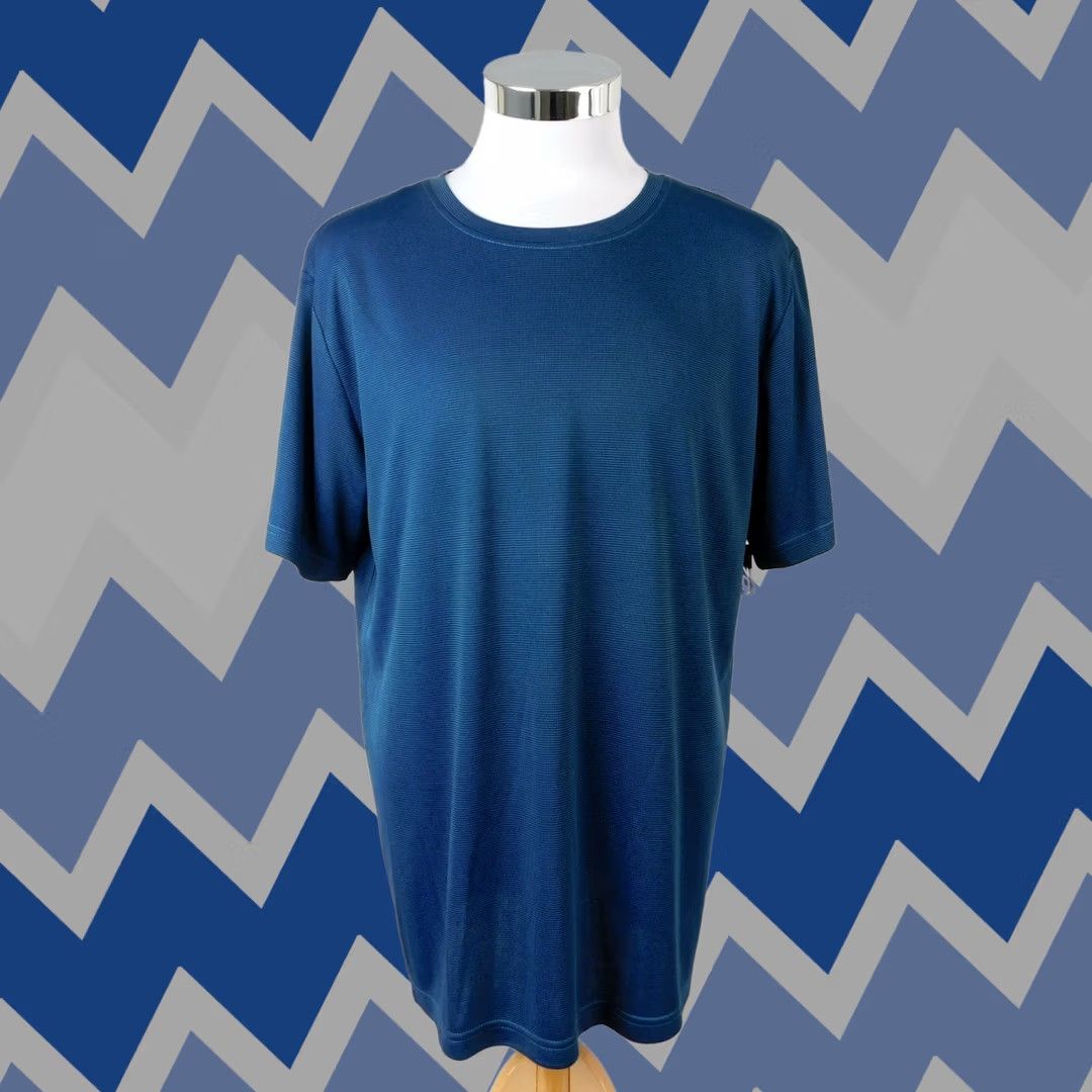 Vintage Zone Pro Sport Men's T-Shirt Short Sleeve Crew Neck Blue Large #1462 Size US L / EU 52-54 / 3 - 1 Thumbnail